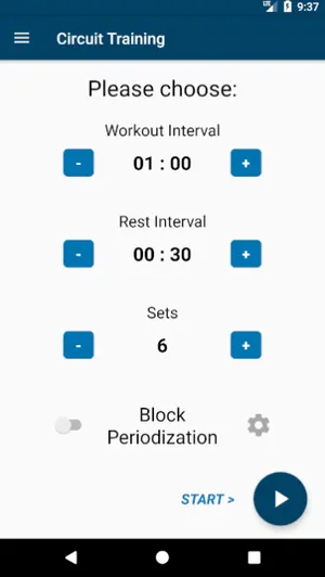 Interval Timer Privacy Friendly